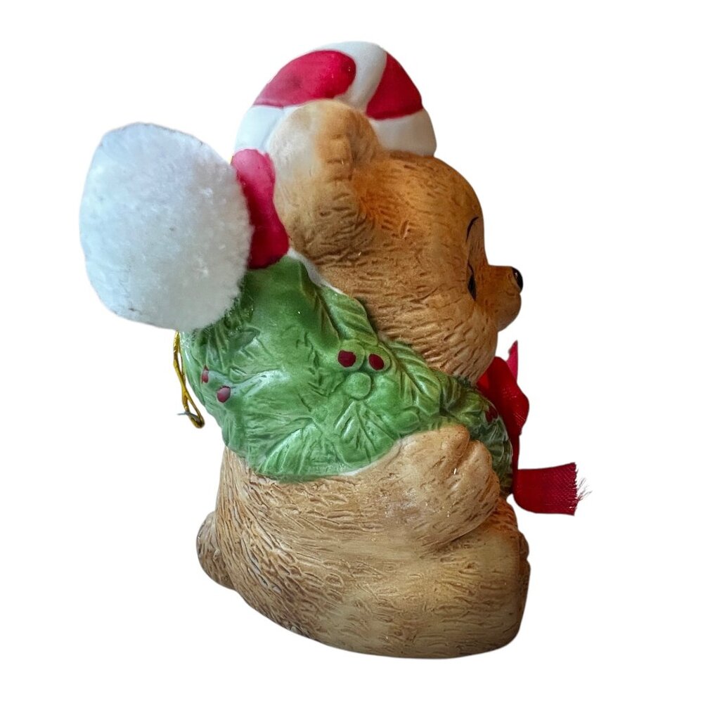 Jolly Jingles by BOA Vintage Bell Teddy Bear Porcelain in Original Box 1… - Picture 10 of 14